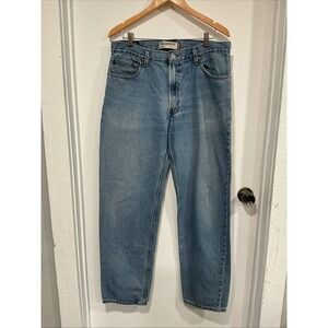 Vintage Levi's 550 Relaxed Fit Men's Size 36x34 Y2K 90's Light Wash